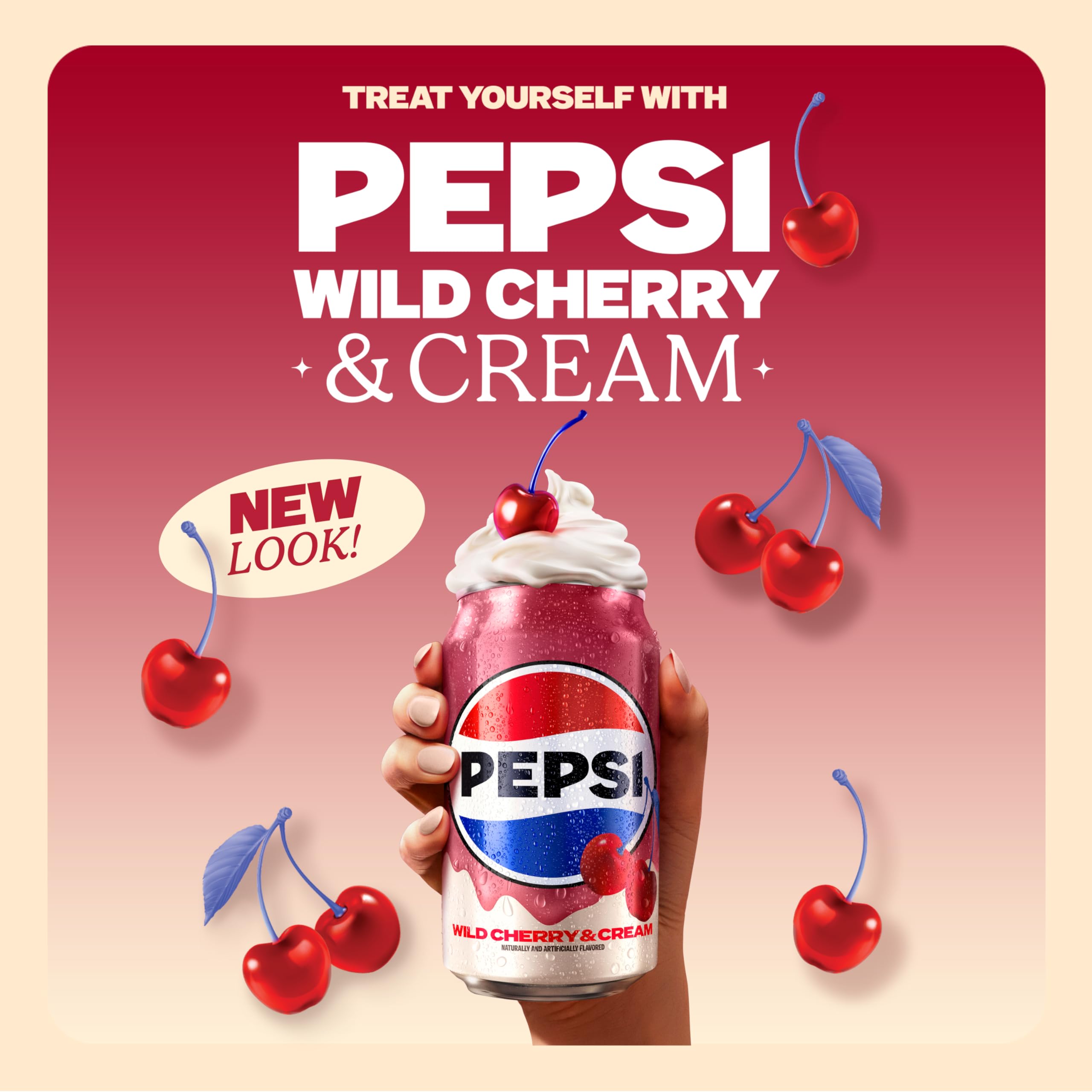 PEPSI WILD CHERRY AND CREAM - LIMITED EDITION