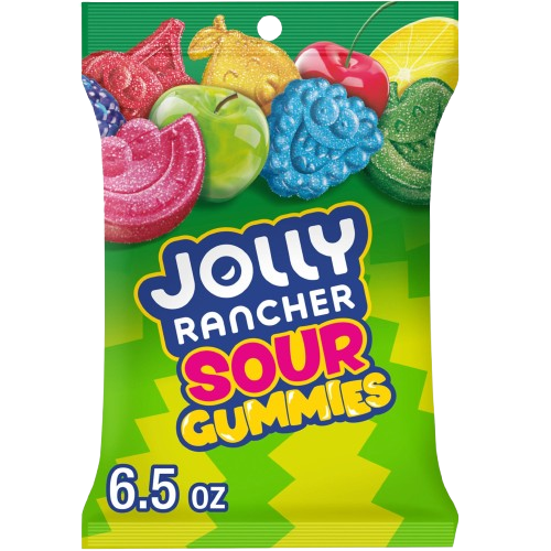 JOLLY RANCHER SOUR GUMMIES - BIG BAG