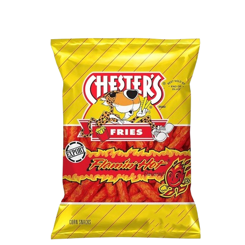 CHESTERS FRIES FLAMING HOT DJ