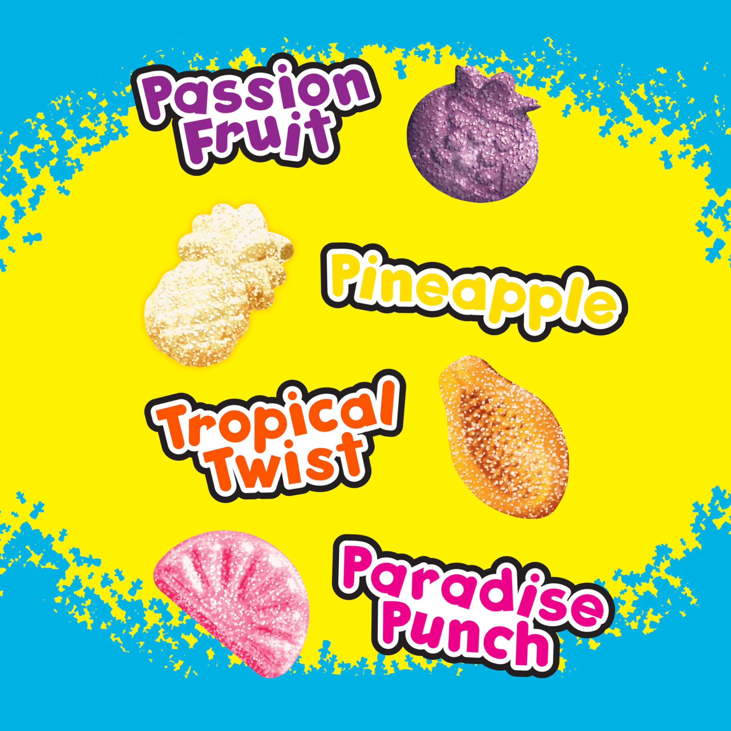 SOUR PATCH KIDS FRUITS TROPICAL MIX MADE IN USA - RARE AS