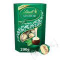 LINDT LINDOR 70% DARK MINT CORNET ASJ