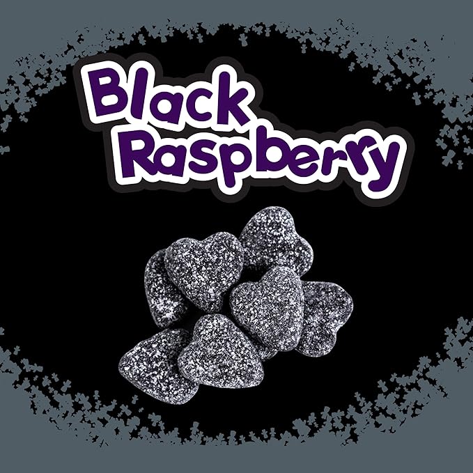 SOUR PATCH KIDS HEARTS BLACK RASPBERRY THEATRE BOX TT/EC