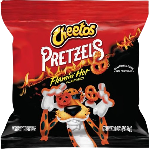 CHEETOS FLAMIN HOT PRETZELS
