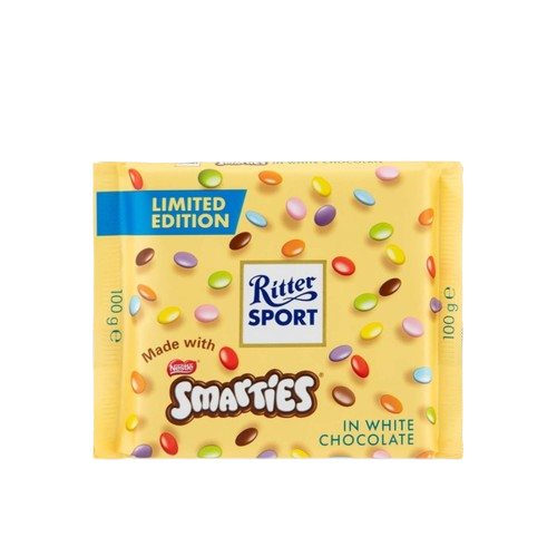 RITTER SPORT WITH SMARTIES - LIMITED EDITION