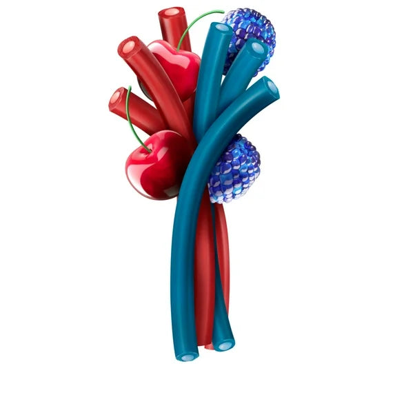 JOLLY RANCHER ROPES BLUE RASPBERRY AND CHERRY
