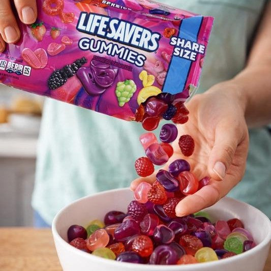 LIFESAVERS WILD BERRIES GUMMIES SHARE SIZE