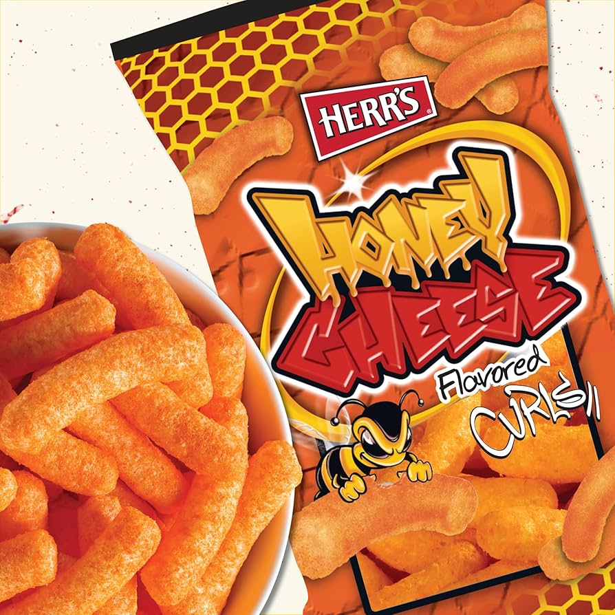 HERRS HONEY CHEESE - BIG BAG AS