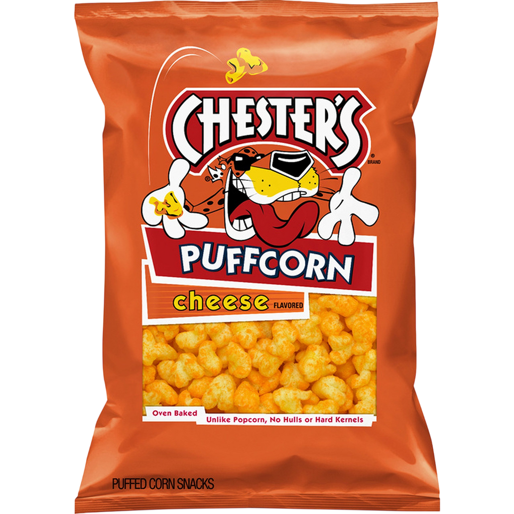 CHESTERS CHEESE PUFFCORN - BIG BAG EC