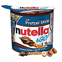NUTELLA & GO PRETZEL STICKS