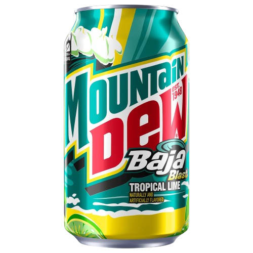 MOUNTAIN DEW BAJA BLAST TROPICAL LIME