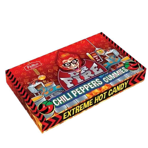 DR SOUR FIRE CHILLI PEPPERS GUMMIES