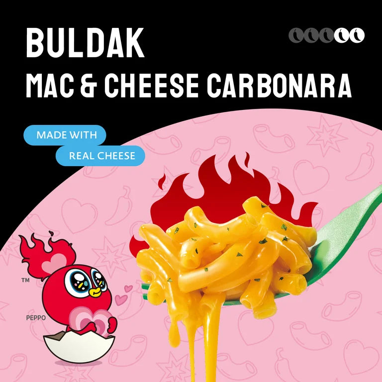 BULDAK MAC N CHEESE CARBONARA CUP - SUPER RARE