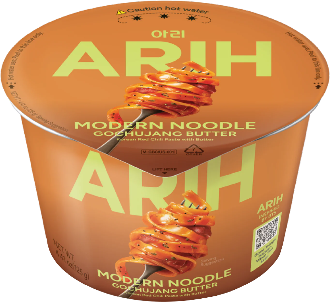 [BTS x ARIH] Modern Noodle Cup (Gochujang Butter) 125g