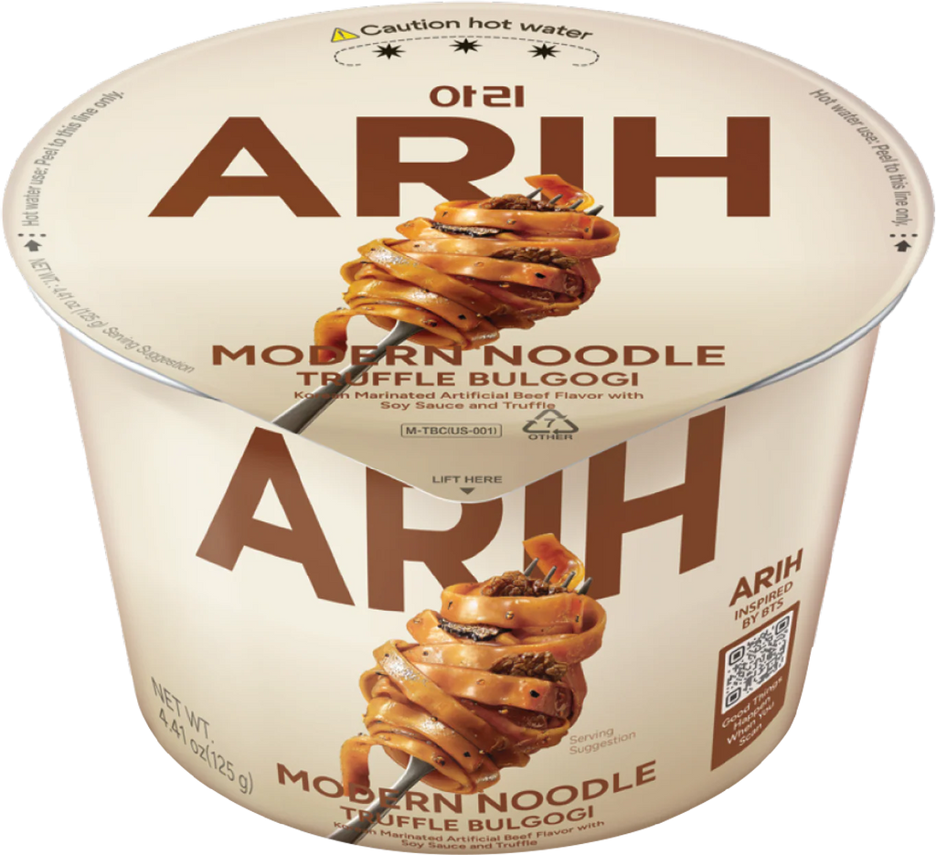 [BTS x ARIH] Modern Noodle Cup (Truffle Bulgogi) 125g