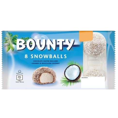 BOUNTY SNOWBALLS - NEW ITEM