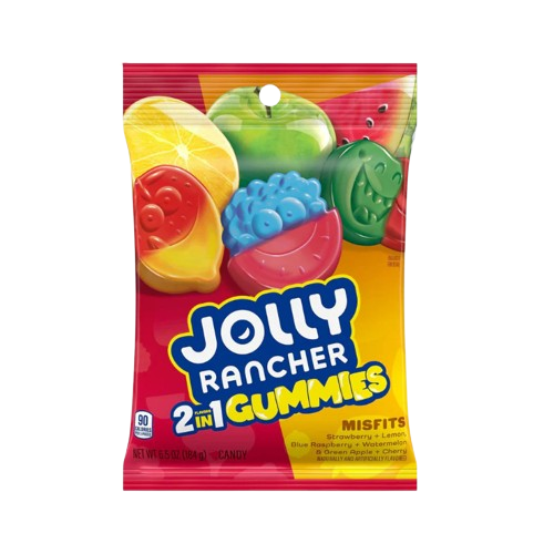 JOLLY RANCHER GUMMIES 2 IN 1 MISFITS
