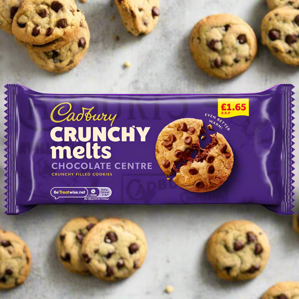 CADBURY CRUNCHY MELTS COOKIES AS