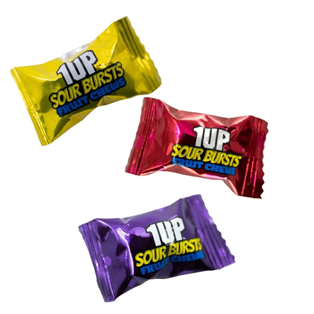 1UP SOUR BURSTS FRUIT CHEWS - SUPER SOUR