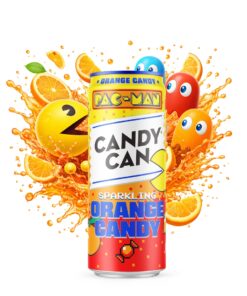 CANDYCAN PAC MAN ORANGE CANDY
