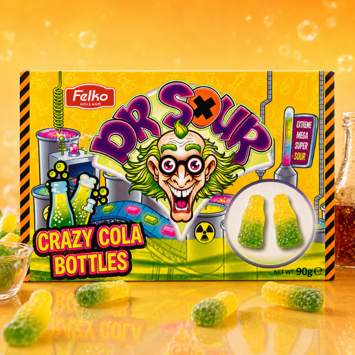 DR SOUR CRAZY COLA BOTTLES