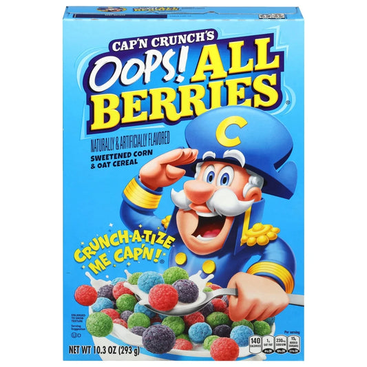 CAP'N CRUNCH OOPS ALL BERRIES