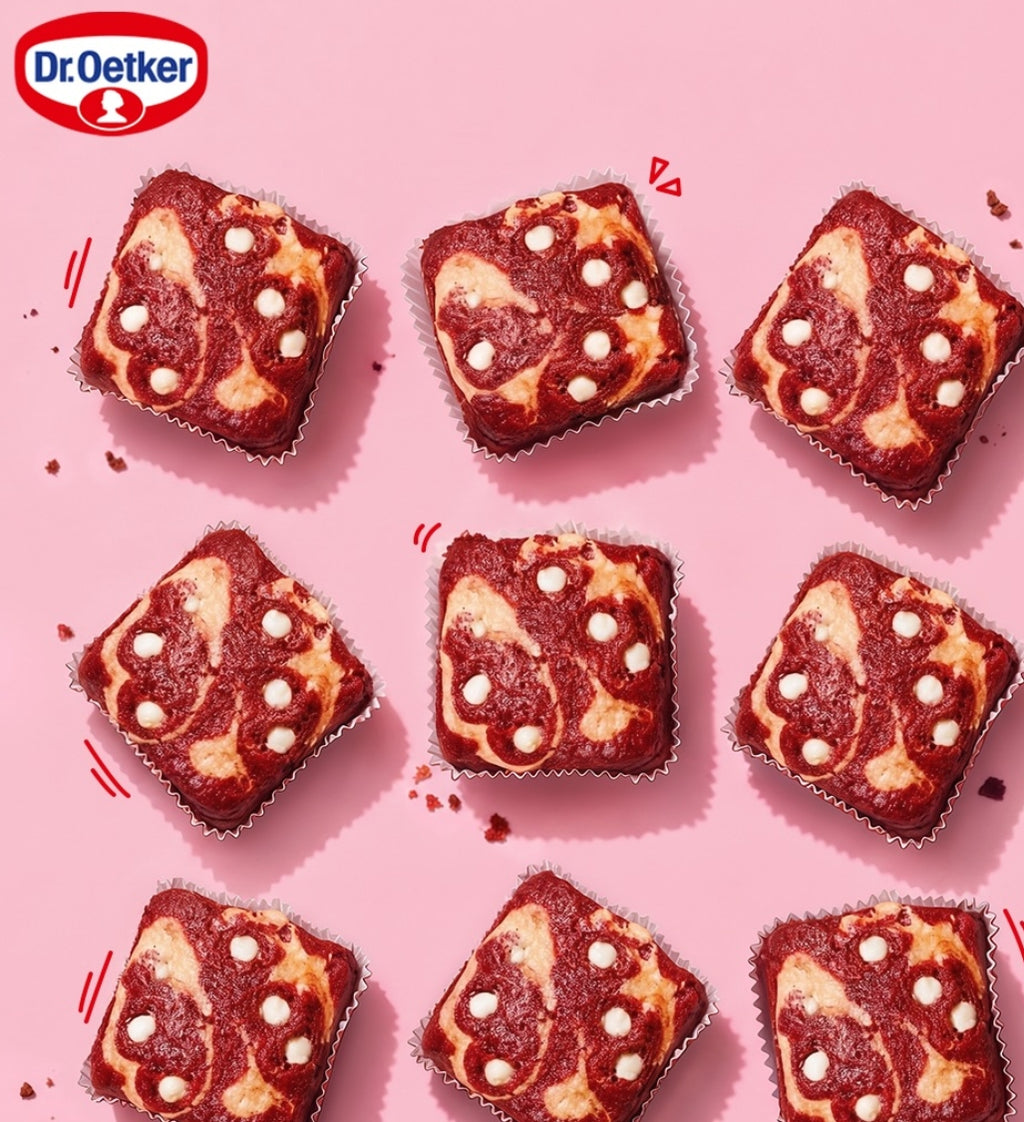 DR. OETKER RED VELVET BROWNIE