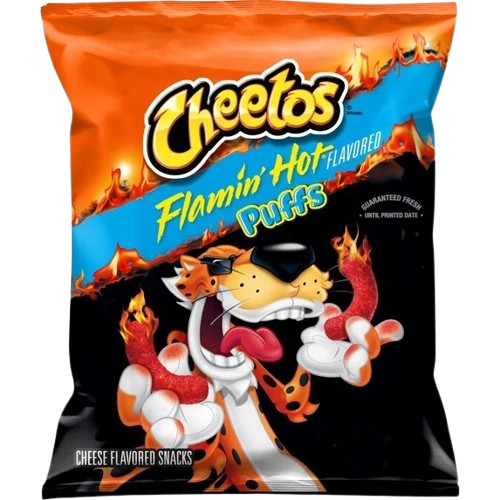 CHEETOS FLAMING HOT PUFFS