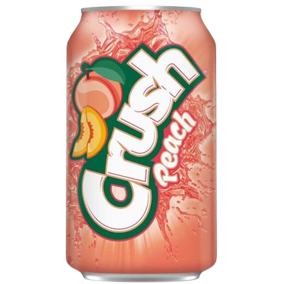 CRUSH PEACH - MADE IN USA 355ML