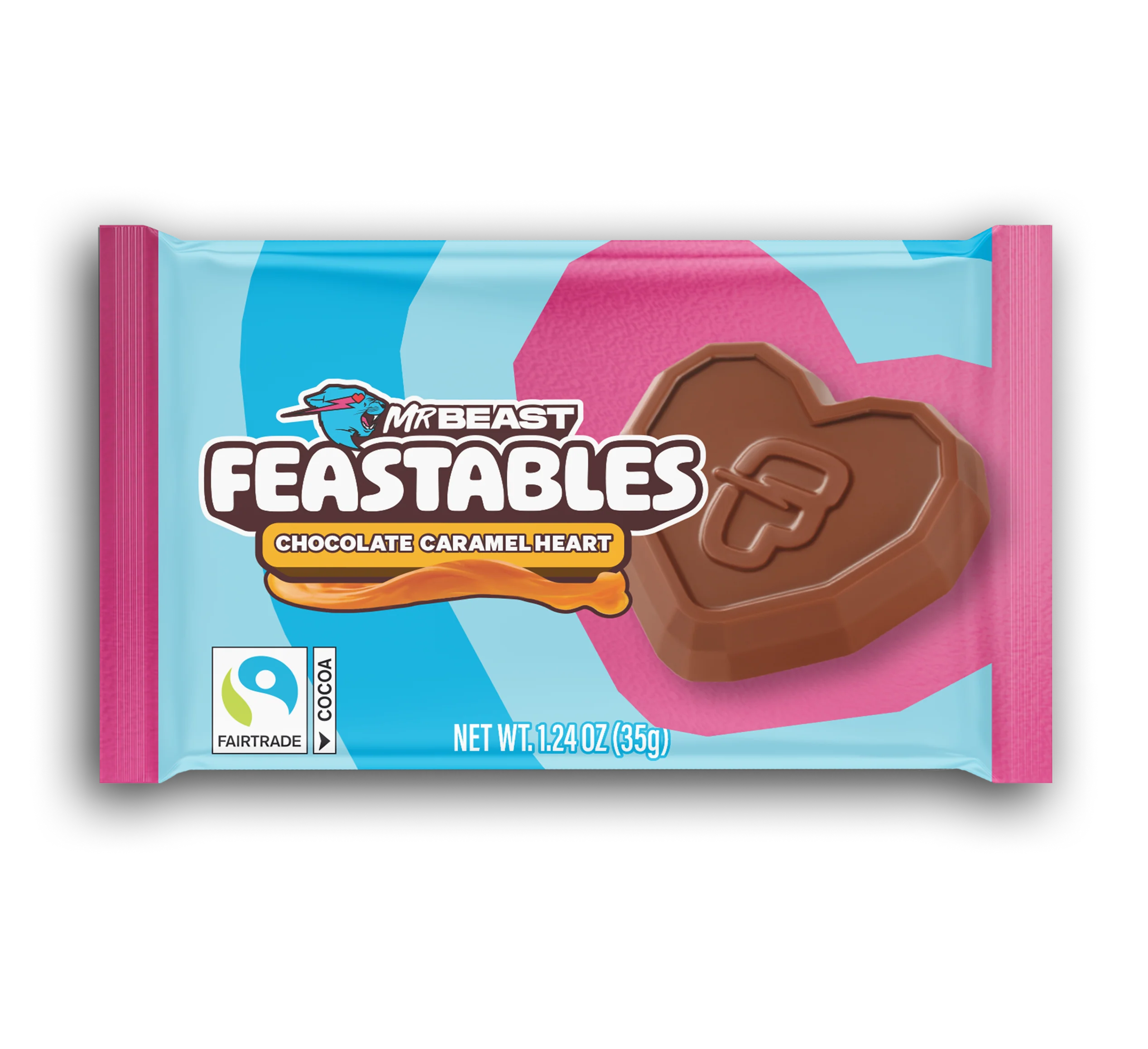 FEASTBLES CHOCOLATE CARAMEL HEART - LIMITED EDITION SW