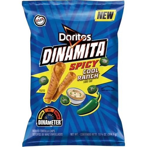 DORITOS DINAMITA SPICY COOL RANCH - BIG BAG  RARE