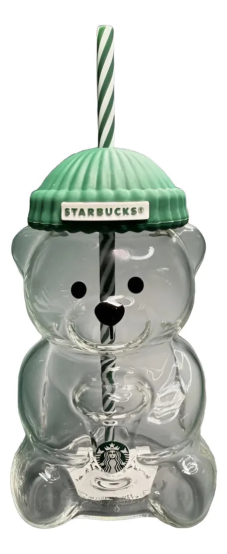 STARBUCKS 2026 BEARISTA CRYSTAL GLASS COLD CUP
