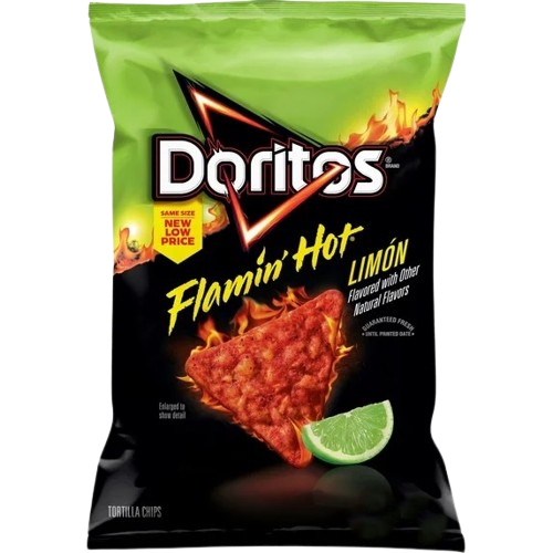 DORITOS FLAMING HOT LIMON