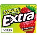 EXTRA SOUR STRAWBERRY GUM