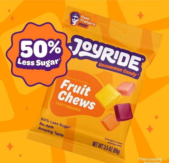 JOYRIDE FRUIT CHEWS - NEW RARE  ITEM