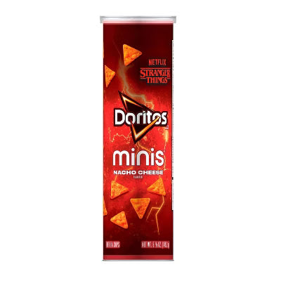 DORITOS MINIS STRANGER THINGS NACHO CHEESE EC