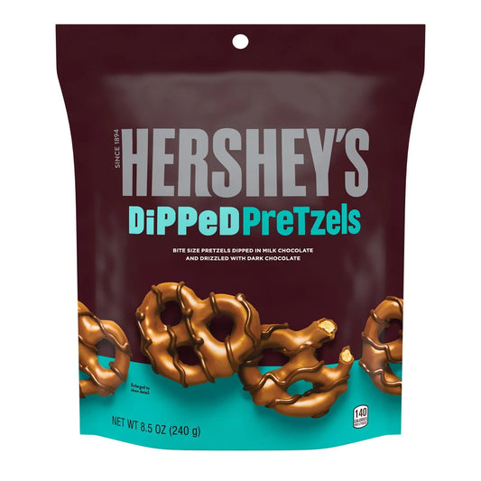 HERSHEY DIPPED PRETZEL SHARE SIZE