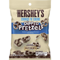 HERSHEYS DIPPED PRETZELS COOKIE & CREAM
