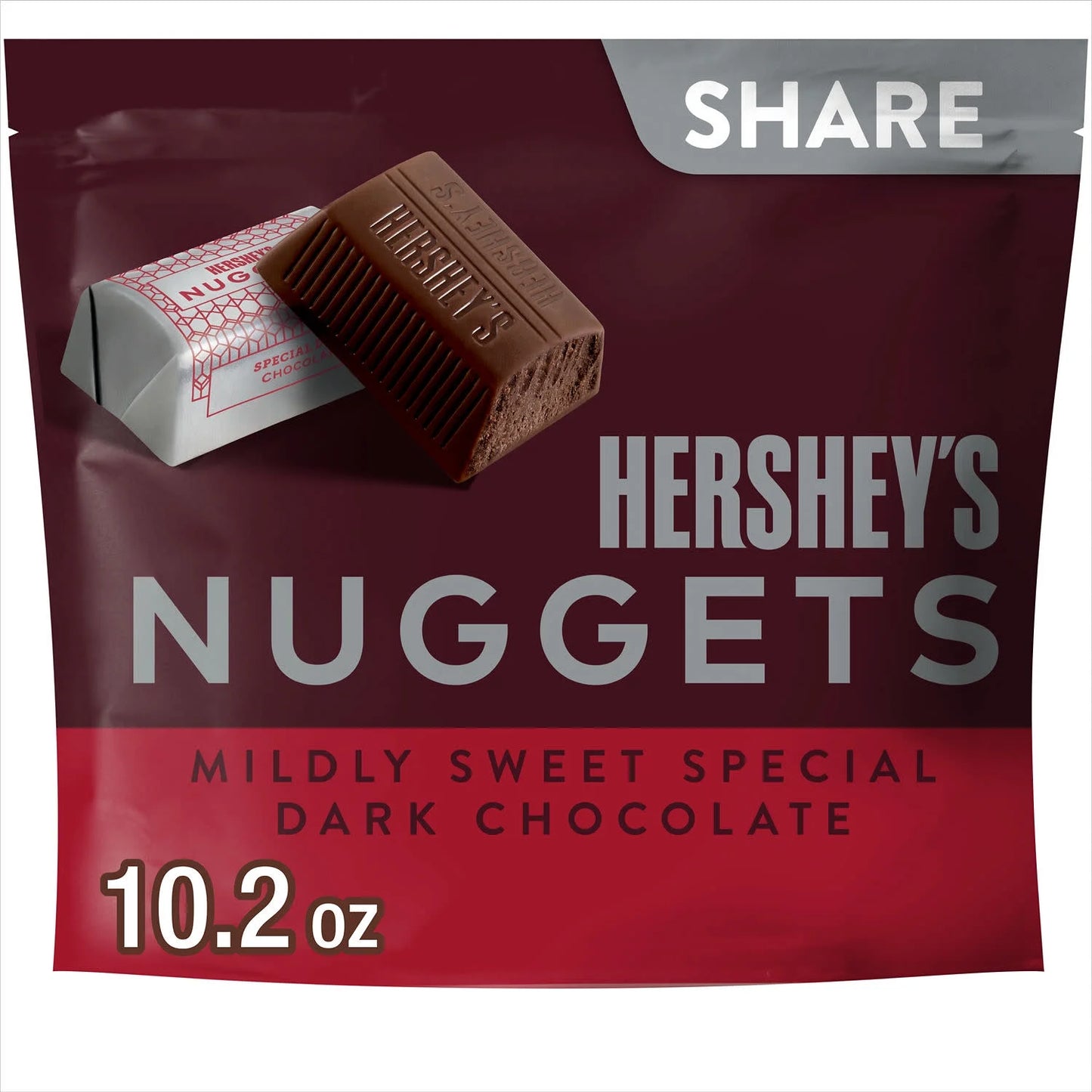 HERSHEY NUGGETS WILDLY SWEET DARK CHOCOLATE