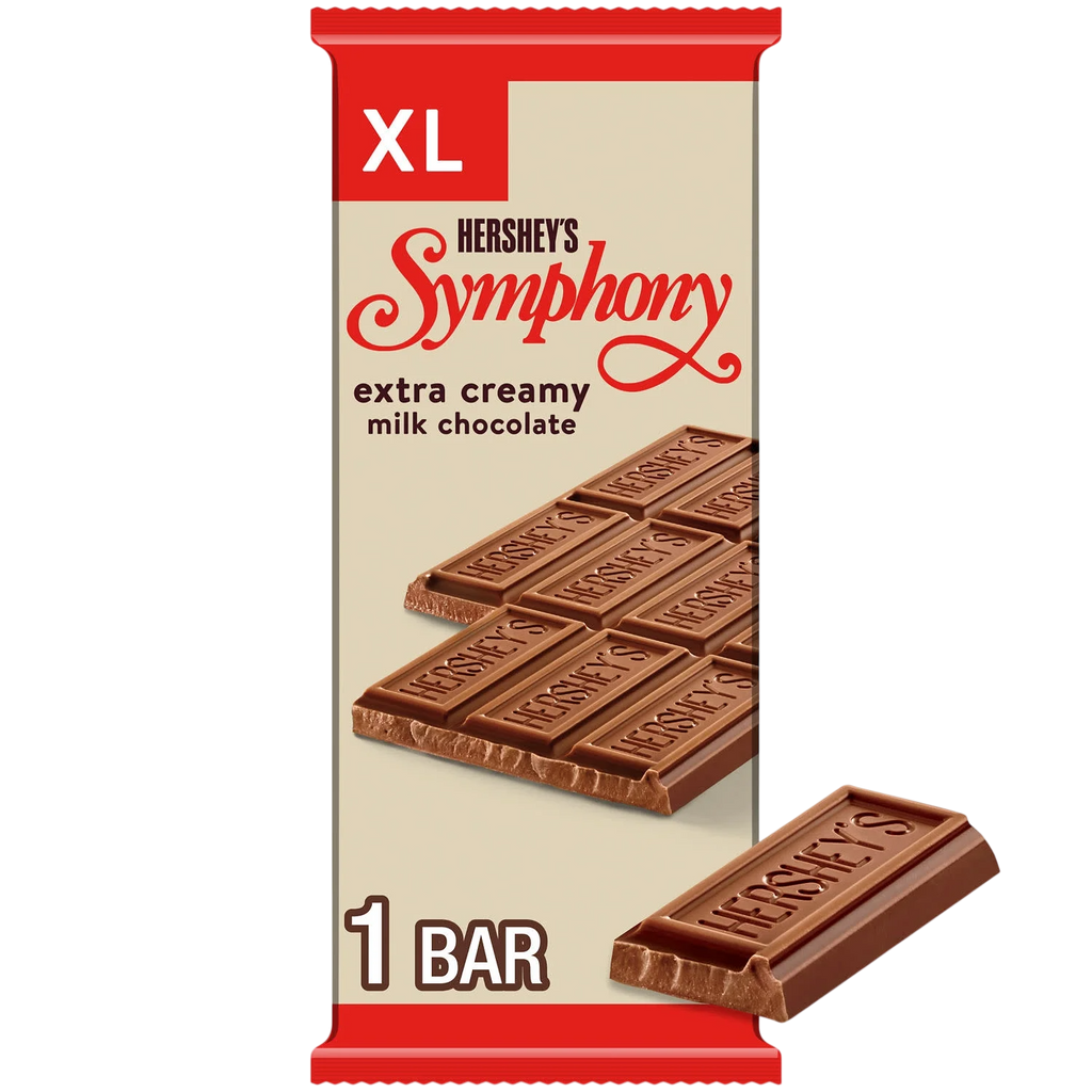 HERSHEY'S SYMPHONY MILK CHOCOLATE