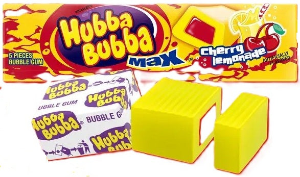HUBBA BUBBA MAX CHERRY LEMONADE GUM