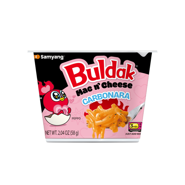 BULDAK MAC N CHEESE CARBONARA CUP - SUPER RARE