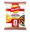 LAYS WALKERS ENGLISH BANGERS AND MASH - WORLD CUP LIMITED EDITION