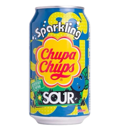 CHUPA CHUPS SPARKLING SOUR BLUEBERRY