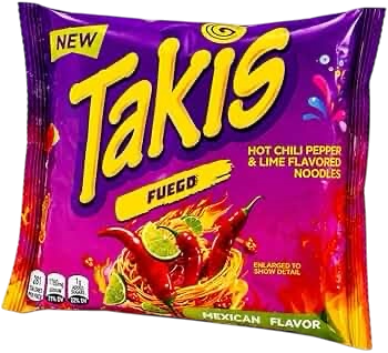 TAKIS FUEGO RAMEN - NEW RARE PRODUCT
