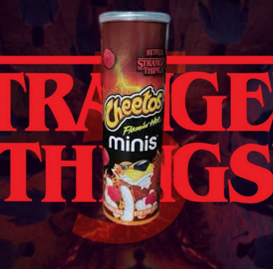 CHEETOS MINIS FLAMIN HOT STRANGER THINGS EC