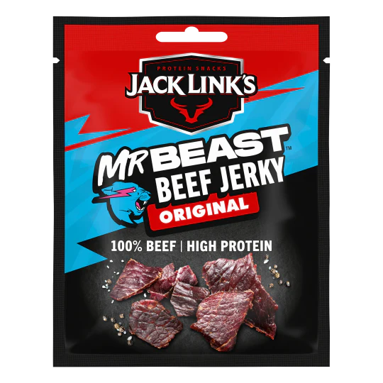MR BEAST + JACK LINKS BEEF JERKY ORIGINAL SP