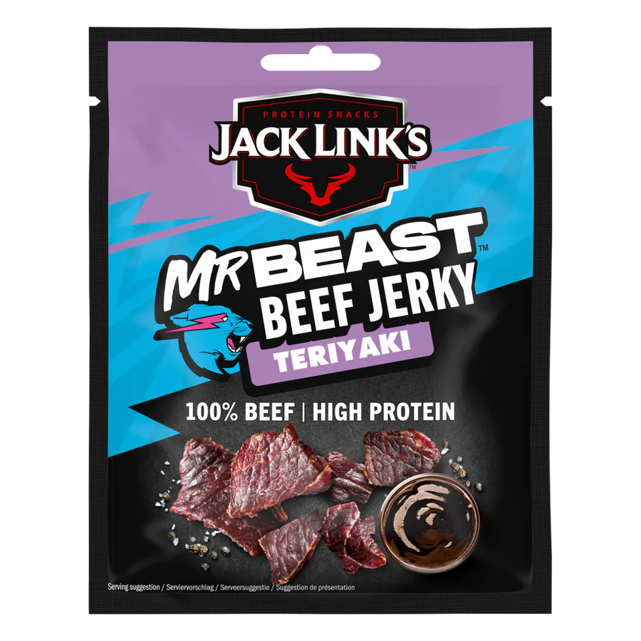 MR BEAST + JACK LINKS BEEF JERKY TERYAKI SP