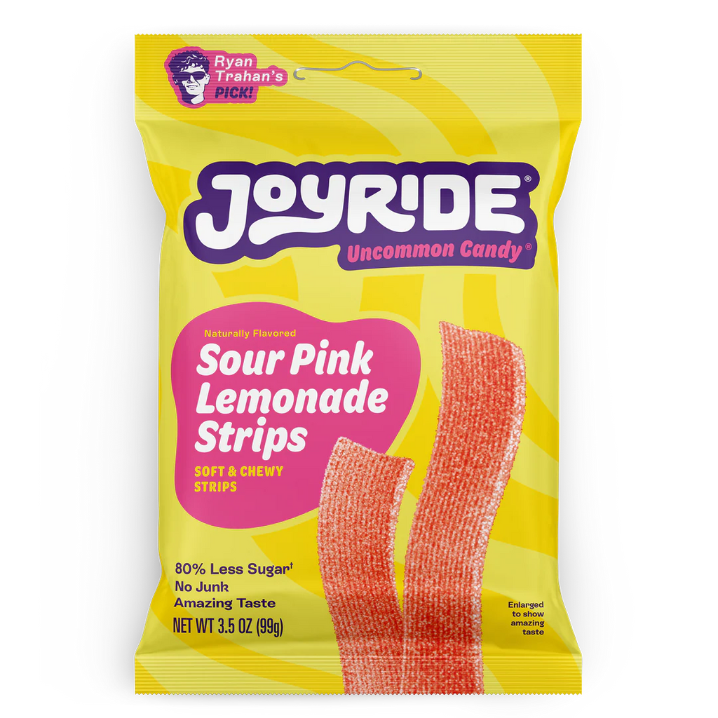 JOYRIDE SOUR PINK LEMONADE STRIPS - NEW ITEM