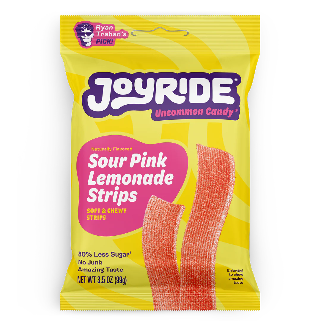 JOYRIDE SOUR PINK LEMONADE STRIPS - NEW ITEM
