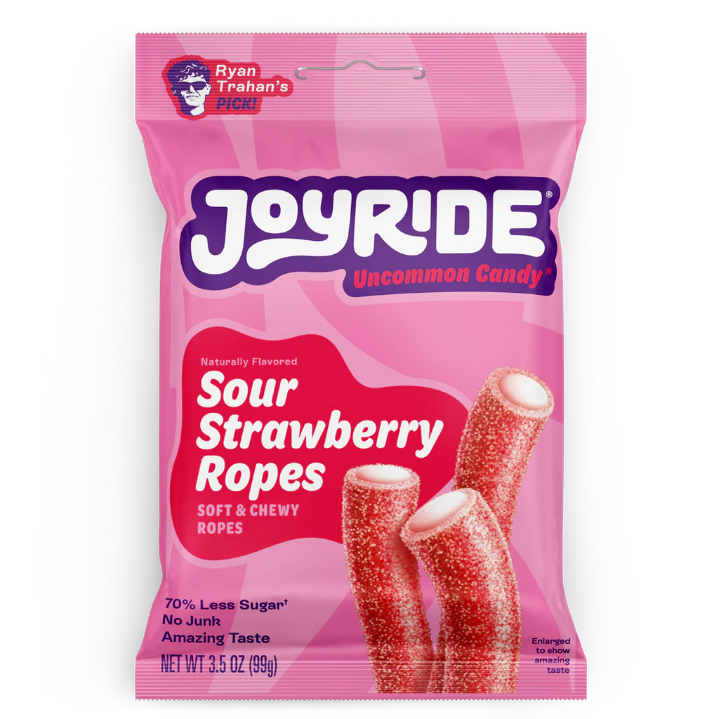JOYRIDE SOUR STRAWBERRY ROPES - NEW ITEM